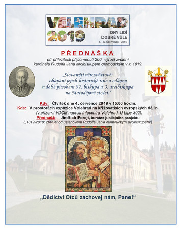 Výročí Rudolfa Jana bylo důležitou součástí celonárodních oslav státního svátku ČR na Velehradě